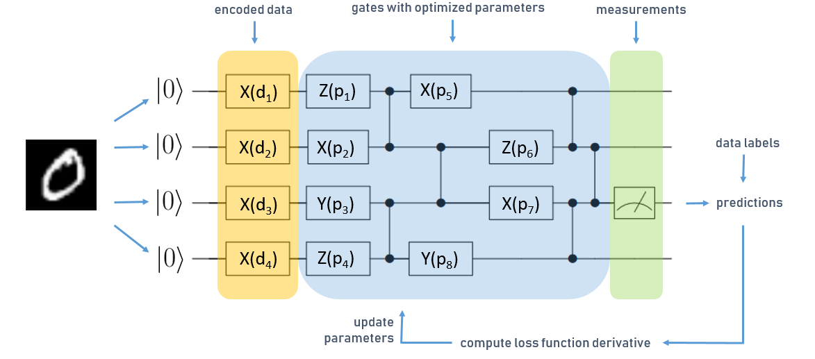 Quantum Machine Learning: Quantum Circuit Theory for Classification