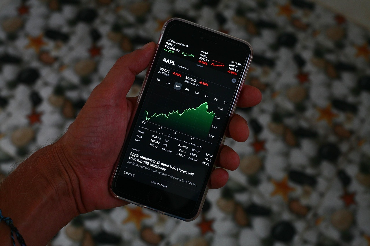 Iphone, stocks, market — Scholarships opportunities simplifying access to grants and educational aid worldwide