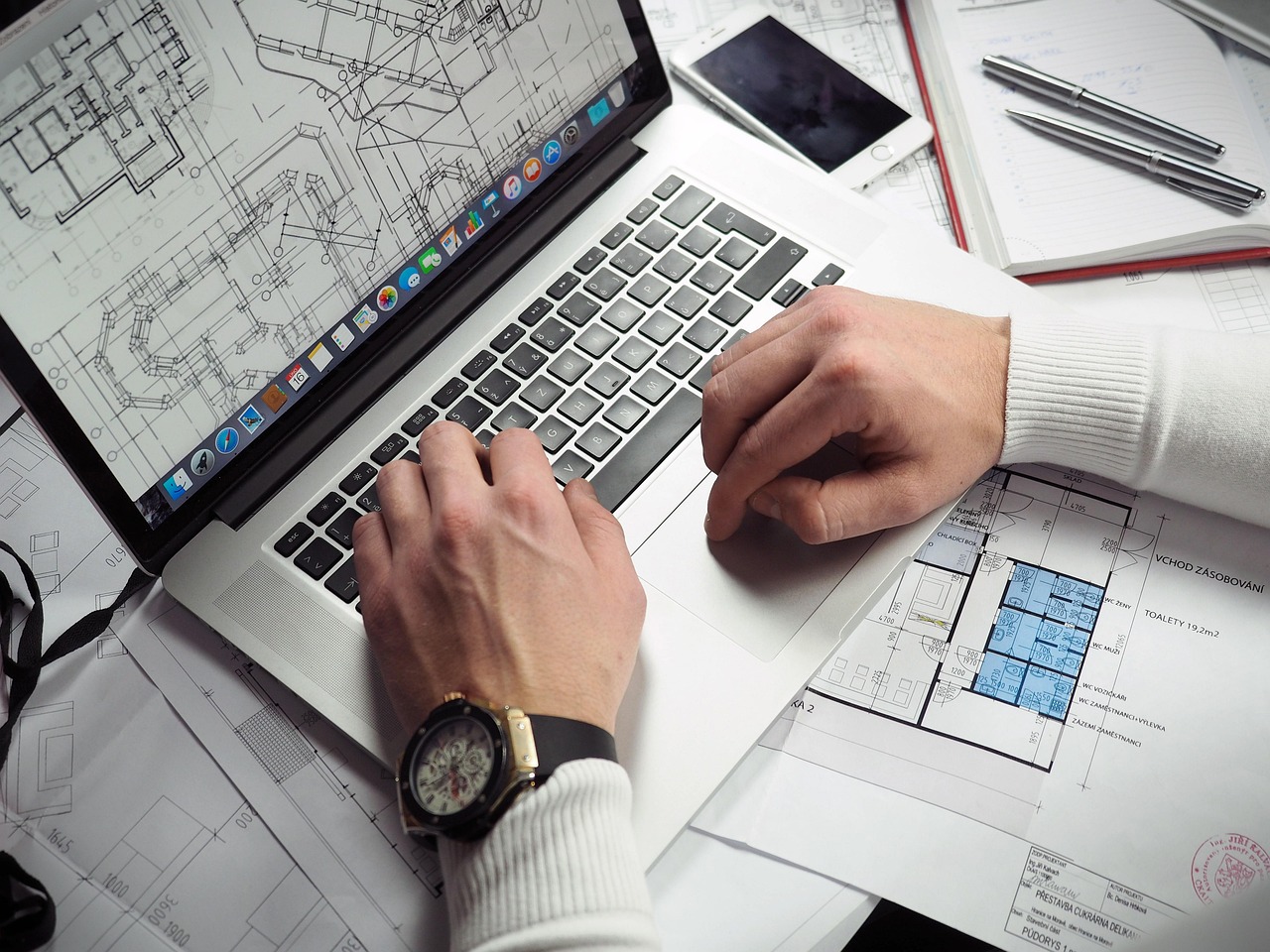 Blueprints, entrepreneur, hands — Smart Choices for the Proper Link Building Service