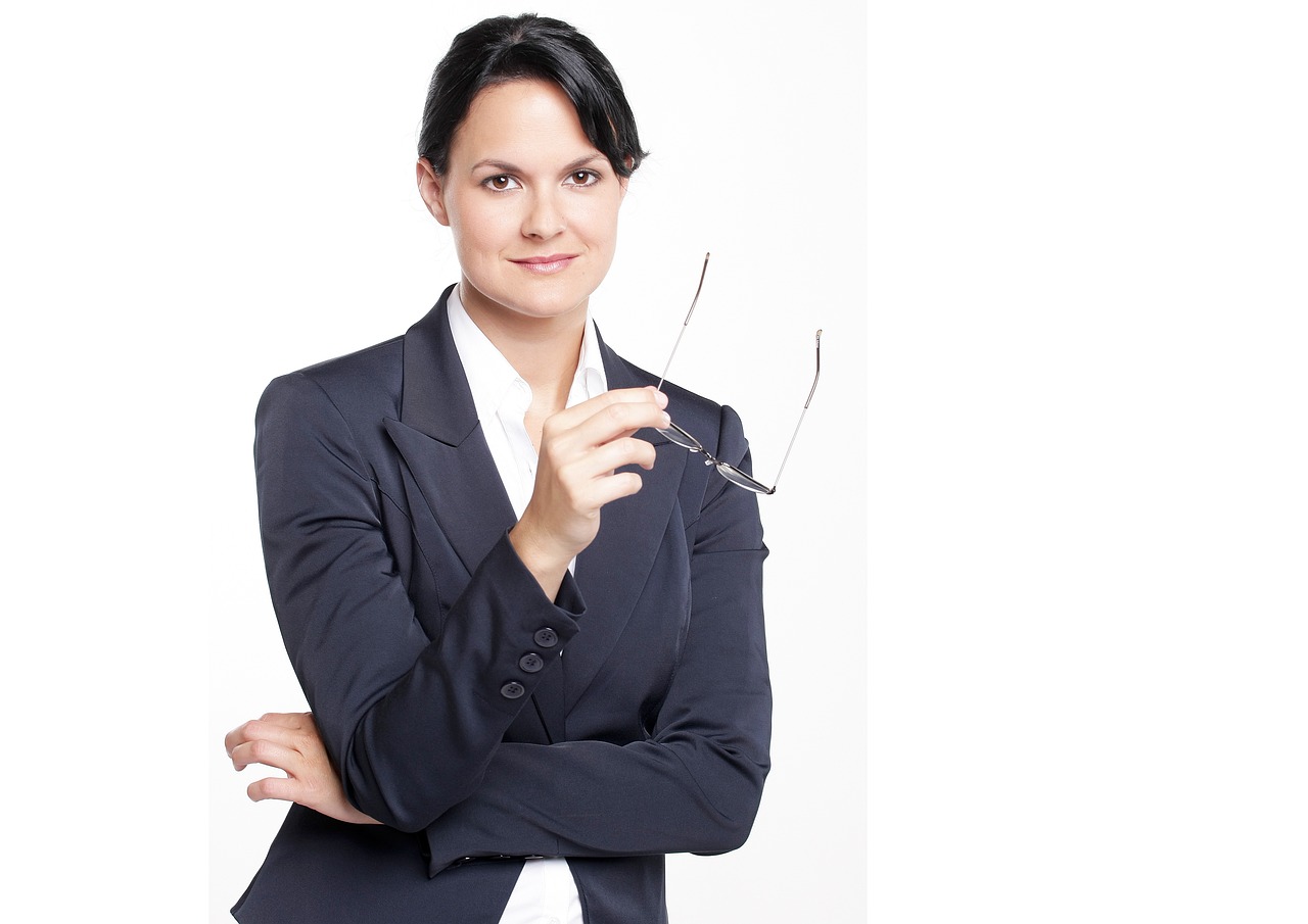 Business woman, woman, secretary — Stand Out in Business and Social Media With a High-Quality Headshot