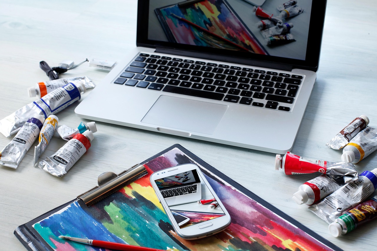 Workplace, macbook, computer — Things to consist for create product documentation: