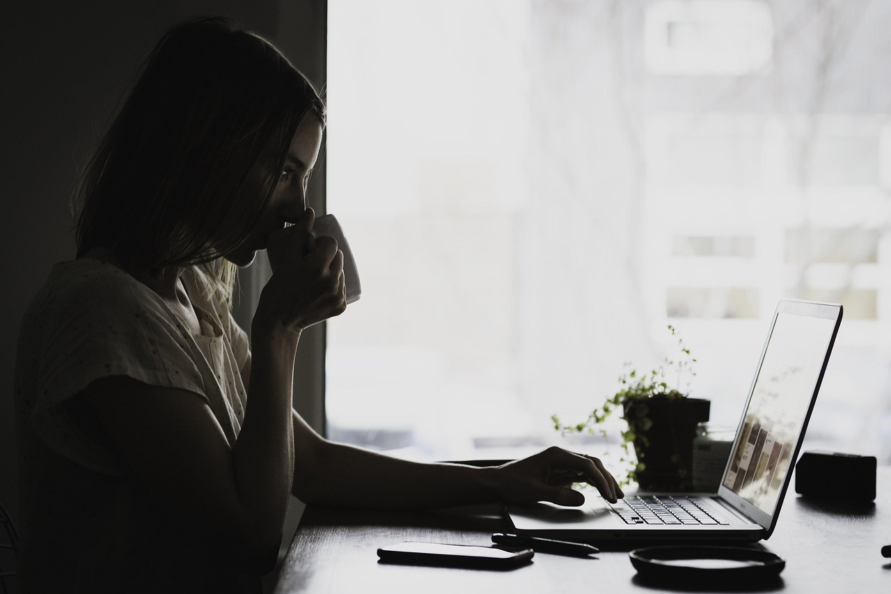 Laptop, apple, macbook — Why Cold Emailing is Important for Small Businesses ?
